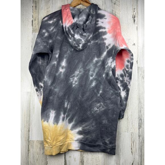 No Comment‎ Tie-Dye Hoodie Dress- Size Medium - Picture 3 of 14